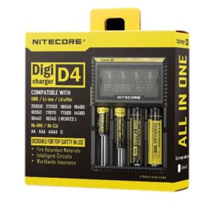 CARICA BATTERIA NITECORE I4 CON DISPLAY